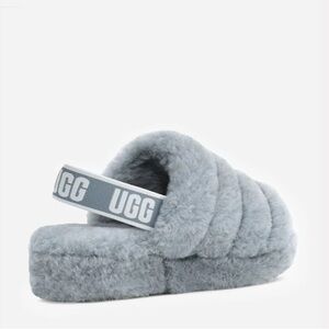 UGG Yeah Grey Fluffy Slippers 7
UGG